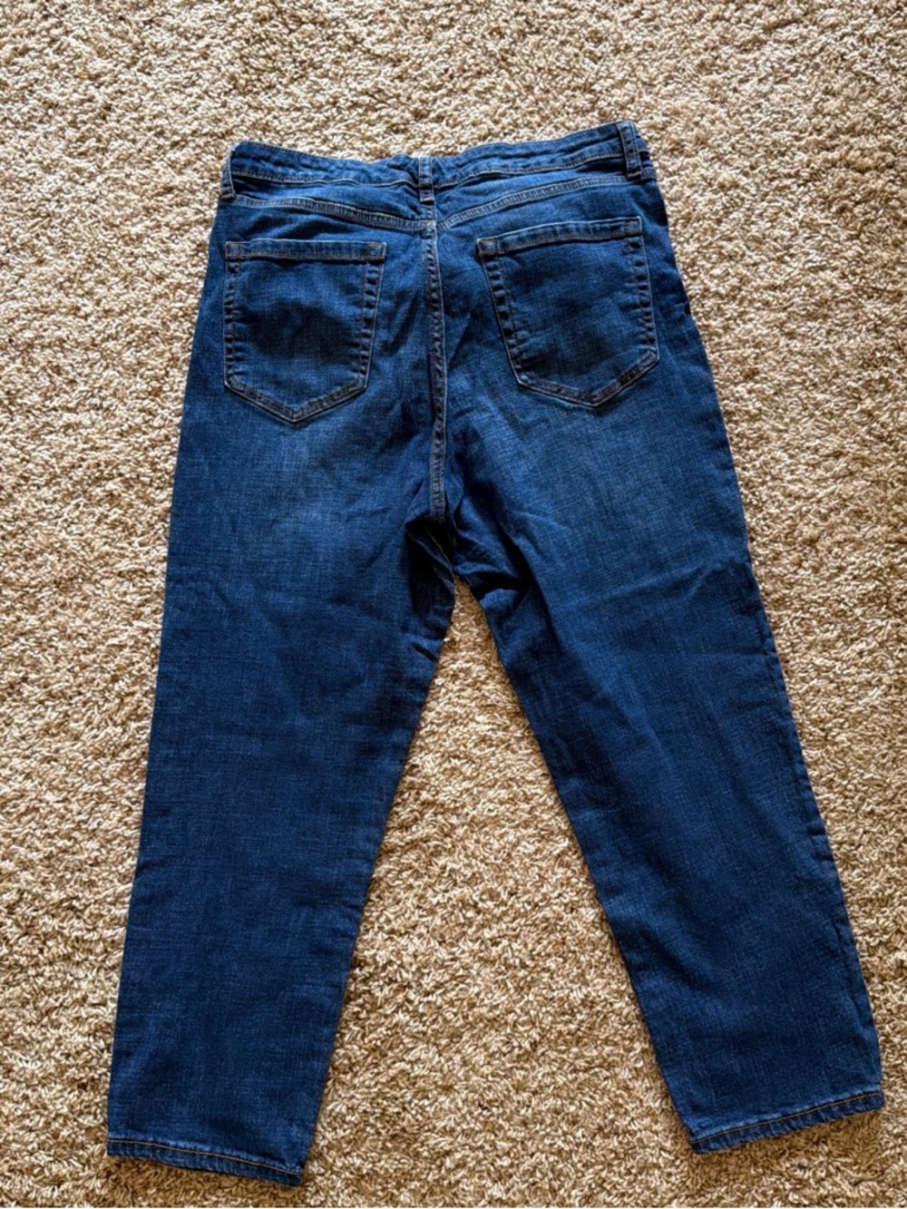 Ella Moss Dark Blue Boyfriend Jeans - Picture 2 of 3